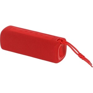 Колонка портативная Xiaomi Mi Portable Bluetooth Speaker (Red) MDZ-36-DB (16W) (QBH4242GL) минисистема hyundai h mac220 стерео 45вт bluetooth fm 6 ч