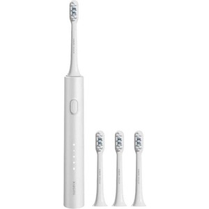 Электрическая зубная щетка Xiaomi Electric Toothbrush T302 (Silver Gray) MES608 (BHR7595GL) электрическая зубная щетка со стаканом и cтерилизацией xiaomi t flash ultraviolet electric toothbrush green