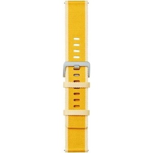 Ремешок Xiaomi Watch S1 Active Braided Nylon Strap Maize (Yellow) M2122AS1 (BHR6212GL) tandorio nh35a 36mm double domed ar sapphire 20bar dive automatic watch for men lady sterile dial gradient color nylon strap