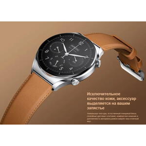 Ремешок Xiaomi Watch S1 Strap (Leather) Brown M2124AS1 (BHR5591GL)
