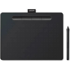 Графический планшет Wacom Intuos M Black графический планшет wacom intuos s чёрный ctl 4100k n