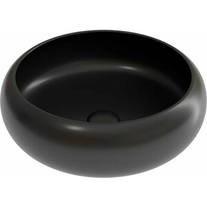 Раковина-чаша Ceramicanova Element 36х36 черная матовая (CN6050MB) инсталляция для унитаза ceramicanova envision с кнопкой смыва round черная матовая cn1001b