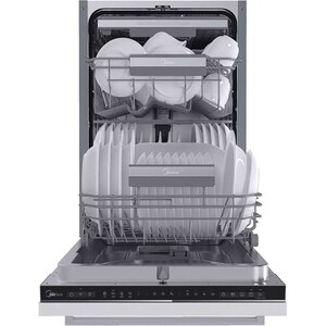 Встраиваемая посудомоечная машина Midea MID45S150I встраиваемая варочная панель газовая midea mg696tx серебристый