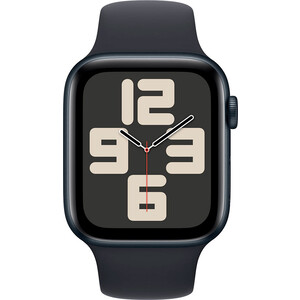 Apple Watch SE 2023 A2723 44мм OLED корп.темная ночь Sport Band рем.темная ночь (MRE93ZP/A)