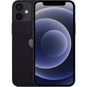 Смартфон Apple iPhone 12 64Gb A2403 1Sim черный моноблок apple 24 imac with retina 4 5k display голубой mqrr3zp a