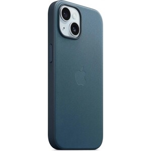 Чехол Apple для Apple iPhone 15 MT3G3FE/A with MagSafe Pacific Blue MT3G3FE/A для Apple iPhone 15 MT3G3FE/A with MagSafe Pacific Blue - фото 2