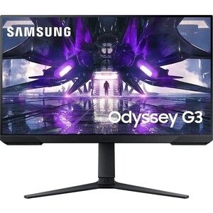Монитор Samsung 27'' Odyssey G3 S27AG320NI черный VA LED 1ms 16:9 HDMI полуматовая HAS Piv 250cd 178гр/178гр 1920x1080 165Hz DP 4.8кг монитор samsung odyssey ark s55bg970ni