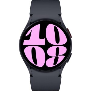 Смарт-часы Samsung Galaxy Watch 6 40мм 1.3'' AMOLED корп.графитовый рем.графитовый (SM-R930NZKACIS) hk85 смарт браслет спортивные часы 1 43 дюймовый amoled fulltouch экран фитнес трекер смарт часы
