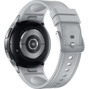 Смарт-часы Samsung Galaxy Watch 6 Classic 43мм 1.3'' AMOLED корп.серебристый рем.серебристый (SM-R950NZSACIS) Galaxy Watch 6 Classic 43мм 1.3" AMOLED корп.серебристый рем.серебристый (SM-R950NZSACIS) - фото 3
