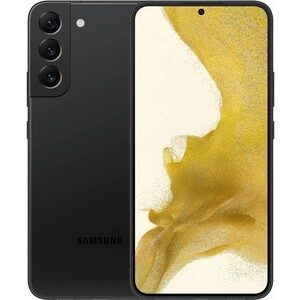 Смартфон Samsung Galaxy S22 SM-S901 8/256Gb 2Sim черный фантом SM-S901BZKGCAU Galaxy S22 SM-S901 8/256Gb 2Sim черный фантом - фото 1