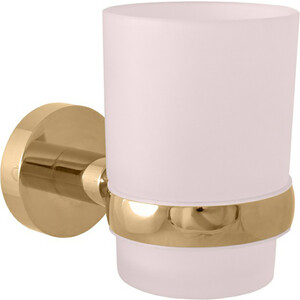 Стакан для ванной Rav Slezak Colorado золото/стекло матовое (COA0201Z) стакан для ванной allen brau priority белый матовый 6 31002 31