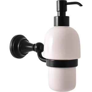 Дозатор для жидкого мыла Rav Slezak Morava черный матовый/белый (MKA0303CMAT) дозатор для жидкого мыла sensea bab белый