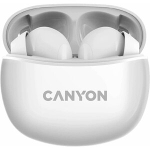 фото Наушники canyon tws-5, white