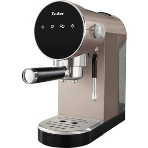 Кофеварка Tesler ECM-260 SAND GREY кофеварка polaris pcm 1527e adore crema эспрессо серый