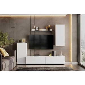 Гостиная SV - мебель МГС 10 Белый текстурный (101816) МГС 10 Белый текстурный (101816) - фото 3