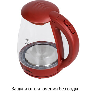 Чайник электрический ECON ECO-1739KE ruby - фото 5