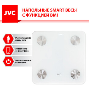 Весы напольные электронные стеклянные JVC JBS-002