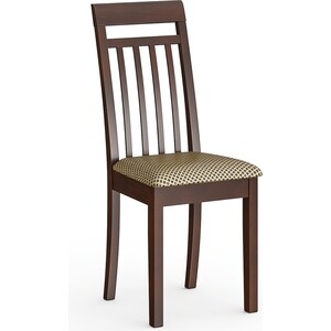 Стул Мебель-24 Гольф-11, цвет орех, обивка ткань атина коричневая (1028315) стул мебелик андре орех evita bone п0004535