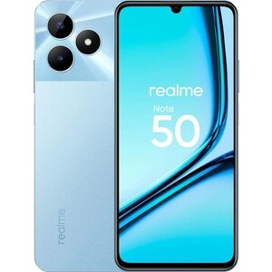 Смартфон Realme Note 50 3/64 голубой RMX3834 (3+64) BLUE Note 50 3/64 голубой - фото 1
