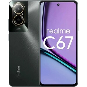Смартфон Realme C67 6/128 черный RMX3890 (6+128) BLACK C67 6/128 черный - фото 1