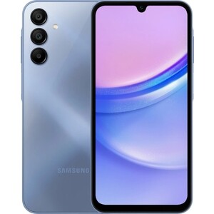 Смартфон Samsung Galaxy A15 SM-A155F 6/128 2Sim синий SM-A155FZBGSKZ Galaxy A15 SM-A155F 6/128 2Sim синий - фото 1