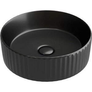 Раковина-чаша Ceramicanova Element 36х36 черная матовая (CN6057MB) накладка мебельная круглая тундра d 25 мм 4 шт черная