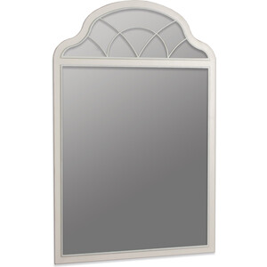 Зеркало навесное ОЛМЕКО 61.11 Бэлла (белый) (ML876880465) олмеко кровать одинарная соната 42 22 с тумбой дуб сонома металл