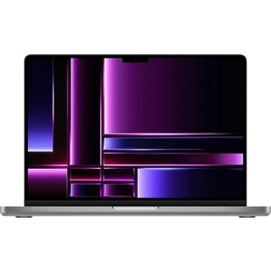 Ноутбук Apple MacBook Pro 14.2'' M2 Pro 10 core/16Gb/SSD 512Gb/16 core GPU/Retina XDR (3024x1964) Mac OS/ grey space (MPHE3LL/A) ноутбук hp 2x7l0ea раскладка клавиатуры qwertzy