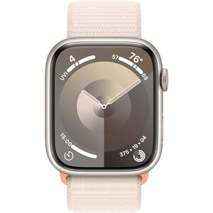 Смарт-часы Apple Watch Series 9 A2980 45мм OLED корп.сияющая звезда Sport Band рем.сияющая звезда разм.брасл.:160-210мм (MR973ZP/A) MR973ZP/A - фото 2