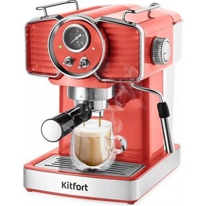 Кофеварка KITFORT КТ-7125-1 кофеварка kitfort кт 7125 3 розовый