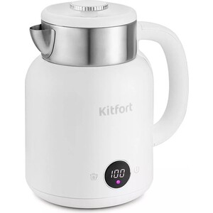 Чайник электрический KITFORT КТ-6196-2 капучинатор kitfort кт 709 белый