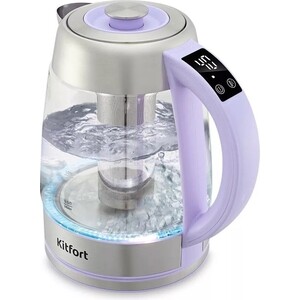 Чайник электрический KITFORT КТ-6624 мороженица kitfort кт 1802 серебристый