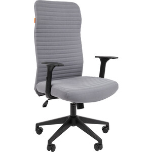 Офисное кресло Chairman 611 ткань OS-08 серая (00-07150070) офисное кресло chairman ch425 экокожа серый 00 07145976