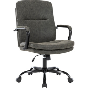 Офисное кресло Chairman CH301 экокожа, серый (00-07145925) офисное кресло для персонала dobrin terry lm 9400 серый велюр mj9 75
