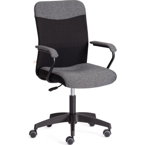 Кресло TetChair FLY ткань, серый/черный, 207/2603 (20602) компьютерное кресло tetchair кресло racer gt new кож зам ткань металлик серый 36 12