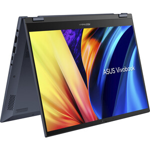 Ноутбук Asus TN3402QA-LZ177 flip Touch +Stylus 14" Touch AMD Ryzen 5 5600H(3.3Ghz)/8Gb/512GB/Int:AMD Radeon/DOS /Quiet Blue (90NB0WT1-M00860)