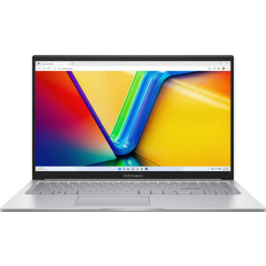 Ноутбук Asus X1504VA-BQ284 15.6'' Intel Core i3 1315U(1.2Ghz)/8Gb/512GB/Int:Intel UHD Graphics/DOS/Cool Silver (90NB10J2-M00BR0) ноутбук hiper workbook n1567rh silver ty410axk