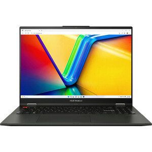 Ноутбук Asus TN3604YA-MC099W flip 16" Touch AMD Ryzen 5 7530U(2Ghz)/8Gb/512GB/Radeon Vega 7/Win11Home /Midnight Black (90NB1041-M00450)