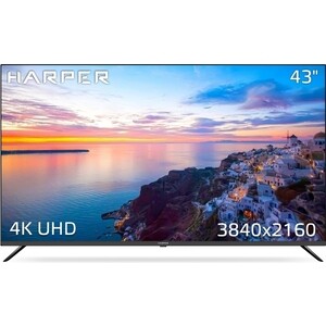 Телевизор HARPER 43U770TS тюнер dvb t2 harper hdt2 1108