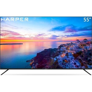 Телевизор HARPER 55U661TS тюнер dvb t2 harper hdt2 1108