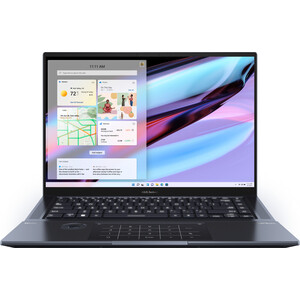 Ноутбук Asus UX7602VI-ME097X Touch 16'' OLED Touch Core i9 13900H(2.6Ghz)/32Gb/1Tb/GeForce RTX4070 8GB/Win11Pro /Tech Black (90NB10K1-M005D0) UX7602VI-ME097X Touch 16" OLED Touch Core i9 13900H(2.6Ghz)/32Gb/1Tb/GeForce RTX4070 8GB/Win11P - фото 1