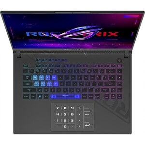 Ноутбук Asus ROG Strix G16 G614JU-N3229 16" Intel Core i5 13450HX (2.4Ghz)/16Gb/512GB/GeForce RTX4050 6GB/DOS/Eclipse Gray (90NR0CC1-M00DP0)