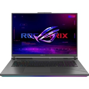 Ноутбук Asus ROG Strix G18 G814JVR-N6045 18" Intel Core i9 14900HX(2.39Ghz)/16Gb/1Tb/GeForce RTX4060 8GB/noOS/Eclipse Gray (90NR0IF6-M00210)