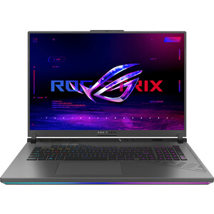 Ноутбук Asus ROG Strix G18 G814JIR-N6048 18'' Intel Core i9 14900HX(2.39Ghz)/16Gb/1Tb/GeForce RTX4070 8GB/noOS/Eclipse Gray (90NR0ID6-M002E0)