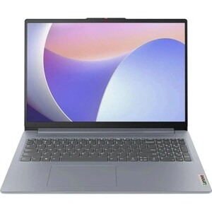 Ноутбук Lenovo IdeaPad Slim 3 15AMN8 15.6'' AMD Ryzen 5 7520U(2.8Ghz)/8Gb/512GB/Int:AMD Radeon/noOS /grey (82XQ0057RK) ноутбук lenovo yoga slim 6 gen 8 82wu005ark