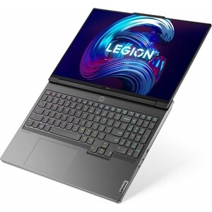 Ноутбук Lenovo Legion 7 16IAX7 16" Intel Core i9 12900HX(2.3Ghz)/32Gb/1Tb/GeForce RTX3080Ti 16GB/Win11Home /storm grey (82TD000ERK)