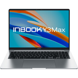 INFINIX Inbook Y3 MAX_YL613 16" Intel Core i5 1235U(1.3Ghz)/16Gb/512GB/Int:Intel Iris Xe Graphics/DOS/Silver (71008301570)