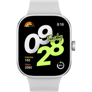 Смарт-часы Xiaomi Redmi Watch 4 Silver Gray (BHR7848GL) спортивные наручные часы suunto 9 2021 moss gray
