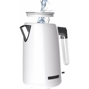 Чайник электрический Polaris PWK 1746CA Water Way Pro белый