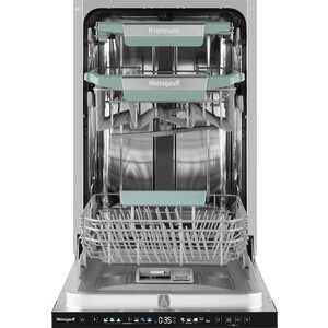 Встраиваемая посудомоечная машина Weissgauff BDW 4160 Real Touch DC Inverter Timer Floor - фото 3
